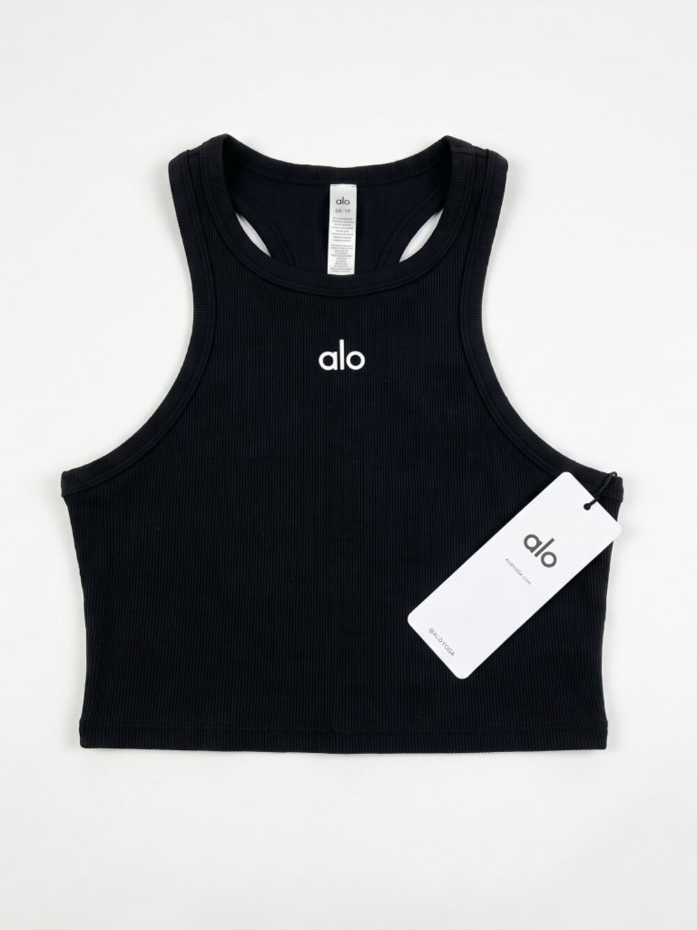 ALO Yoga Black Aspire Tank